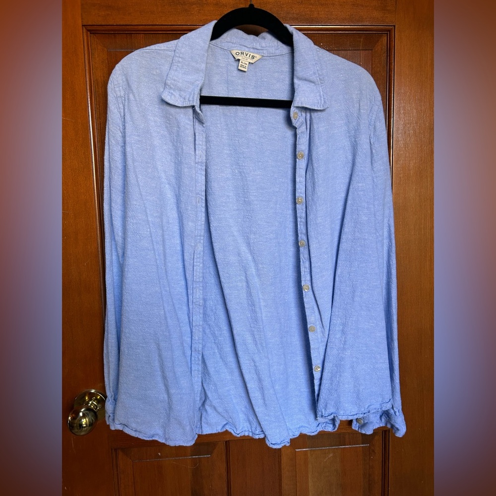 Orvis Classic Blue Shirt